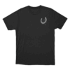 U Shape Rack Unisex T Shirt Black